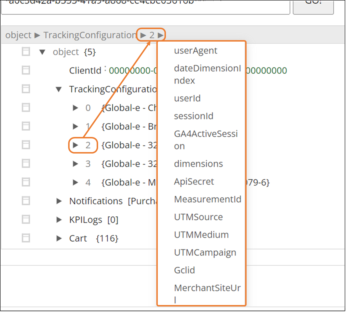 Cart_Token_Logs_Breadcrumb_Navigation.png